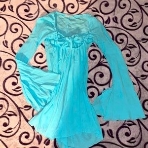 Small Blue Beach Dress